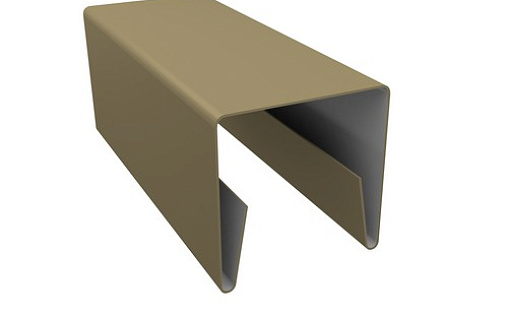 Планка П-образная заборная 24 с покрытием Полиэстер 0.45 мм