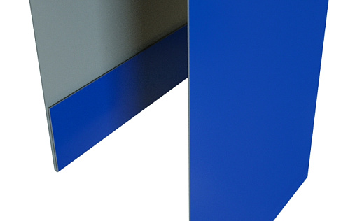 Планка П-образная Блок-Хаус new Grand Line с покрытием Satin 0,5 мм RAL 5005