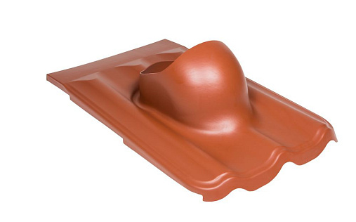 Проходной элемент Muotokate XL Кирпичный для металлочерепицы