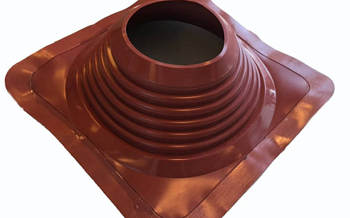 Проходка Комби Master Flash №6 диаметром 110-250 мм, 420х420 мм, терракот, EPDM