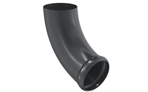 Декорированный отвод трубы Aquasystem Премиум 100 мм, Pural, RR 23