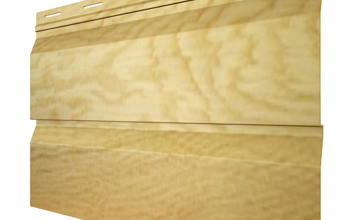 Металлический сайдинг Grand Line Корабельная доска XL Golden Wood с покрытием Colority Print РФ 0.45 мм