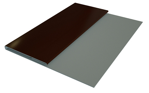 Планка стартовая Блок-Хаус new Grand Line с покрытием Satin Matt TX 0,5 мм RAL 8017