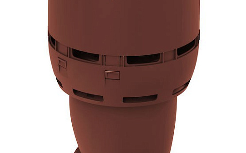 Вентиляционный выход Vilpe Flow диаметром 160/ИЗ/500 мм Красный