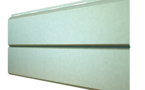 Металлический сайдинг Металл Профиль Lбрус Galmei с покрытием Purman 0.5 мм