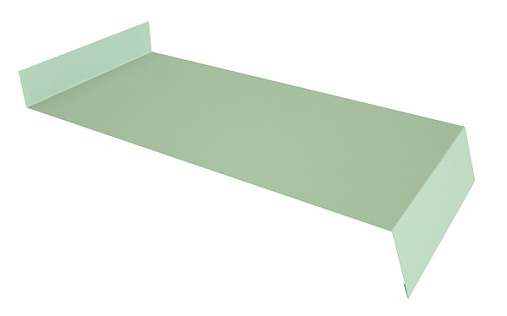 Отлив простой 200 Grand Line с покрытием Полиэстер 0,45 мм RAL 6019