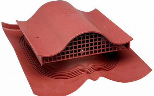 Кровельный вентиль Vilpe Decra - KTV Красный