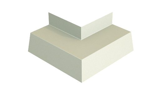 Угол отлива 50 внешний Grand Line с покрытием Полиэстер 0,45 мм RAL 1015