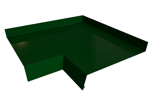 Угол отлива 200 внутренний Grand Line с покрытием Полиэстер 0,45 мм RAL 6005