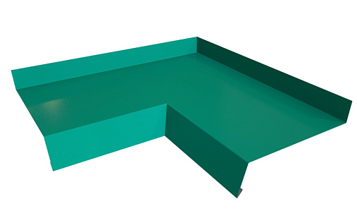 Угол отлива 150 внутренний Grand Line с покрытием Полиэстер 0,45 мм RAL 5021