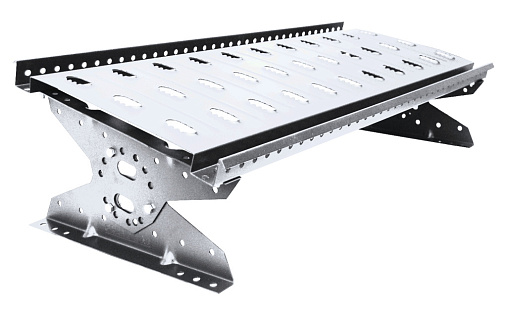 Переходной мостик для фальцевой кровли Grand Line RAL 9003, 3 м