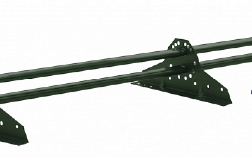 Снегозадержатель New трубчатый Grand Line RAL 6020 3м