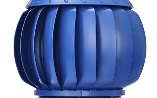 Ротационная венттурбина Gervent Twister 160 мм Синий