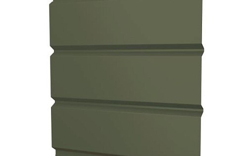 Металлический софит без перфорации Grand Line с покрытием Полиэстер 0,45 мм RAL 6005