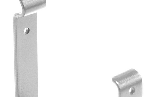 Крюк короткий полоса Grand Line Vortex 127 мм RAL 9003