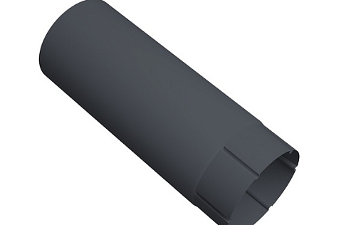 Труба металлическая круглая 146 мм Grand Line Vortex Project 2 м RAL 7024