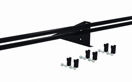 Снегозадержатель трубчатый для фальцевой кровли Optima RAL 9005 3м