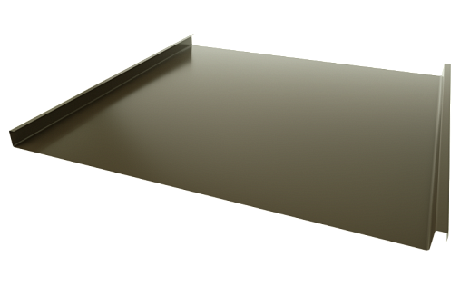 Двойной стоячий фальц Grand Line RR 32 с покрытием GreenCoat Pural 0.5 мм