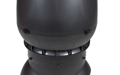 Вентиляционный выход Vilpe XL диаметром 250/ИЗ/500 мм Чёрный