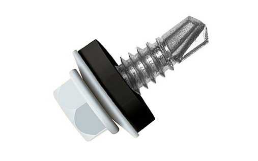 Кровельный саморез по металлу Daxmer 5,5x32 Оцинкованный (250 шт) сверло №3