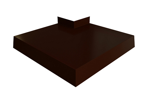 Угол отлива 200 внешний Grand Line с покрытием Полиэстер 0,45 мм RAL 8017