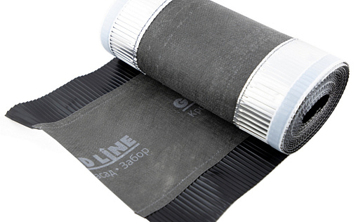 Аэроэлемент коньковый Grand Line чёрный, 5 м x 31 см