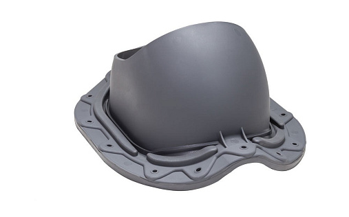 Проходной элемент Vilpe Muotokate Серый для металлочерепицы с профилем Monterrey