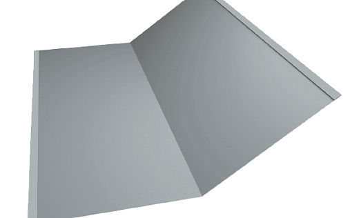 Планка нижней ендовы 300x300 Grand Line с покрытием Полиэстер 0,7 мм RAL 7004