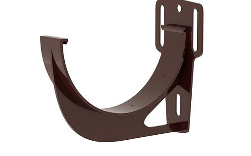 Кронштейн желоба ПВХ slider 120 мм Grand Line Классика RAL 8017