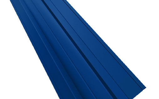 Фигурная планка верхней ендовы 70x70 Grand Line с покрытием Полиэстер 0,4 мм RAL 5005