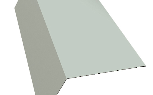 Карнизная планка 100x65 Grand Line с покрытием Полиэстер 0,45 мм RAL 9003