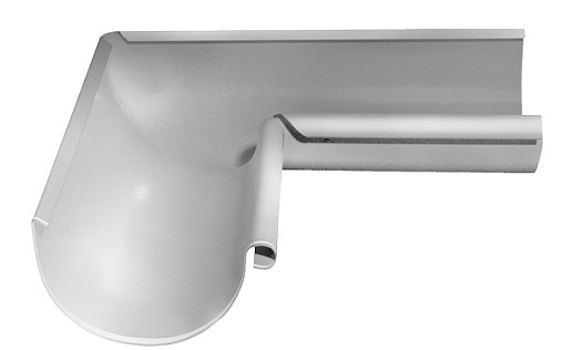 Угол желоба внутренний Grand Line Optima 90° 125 мм RAL 9003