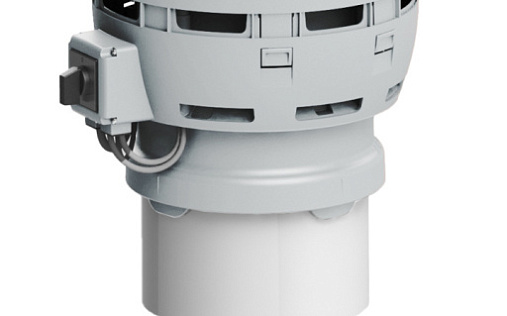 Вентилятор Vilpe Flow ECo 125C/400 Светло-серый