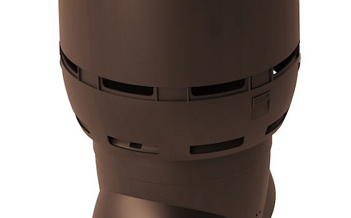 Вентиляционный выход Vilpe Flow XL диаметром 250/ИЗ/500 мм Коричневый