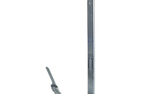 Крюк длинный прямоугольный Grand Line Vortex 127 мм Оцинкованный