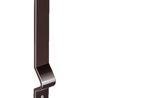 Крюк длинный полоса Grand Line 125 мм RAL 8017