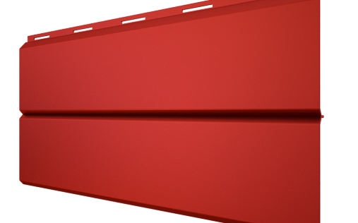 Металлический сайдинг Металл Профиль Lбрус RAL 3020 с покрытием Полиэстер 0.5 мм