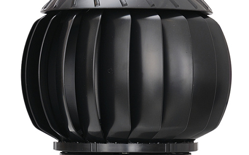 Ротационная венттурбина Gervent Twister 160 мм Чёрный