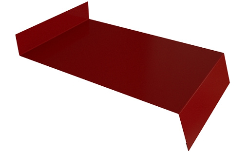 Отлив простой 150 Grand Line с покрытием Полиэстер 0,45 мм RAL 3005