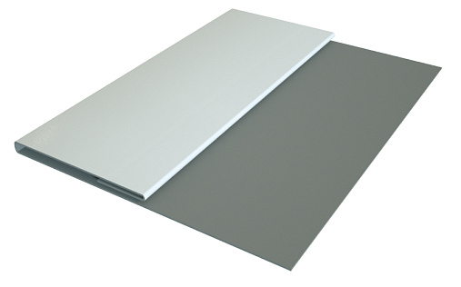 Планка стартовая Блок-Хаус new Grand Line с покрытием Satin 0,5 мм RAL 9003