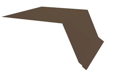 Планка капельник 100x55 Grand Line с покрытием Полиэстер 0,7 мм RAL 8017