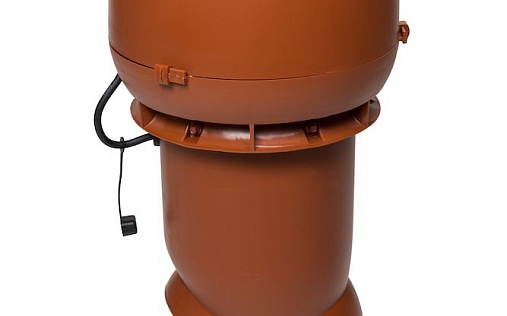 Вентилятор с шумопоглотителем Vilpe E190Р/125/500 Кирпичный