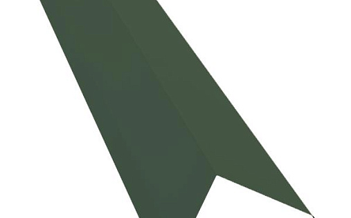 Торцевая планка 80x100 Grand Line с покрытием Полиэстер 0,7 мм RAL 6005