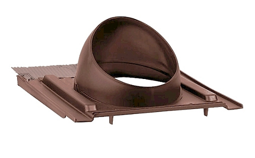 Проходной элемент Krovent Base-VT General-Purpose 125/150 Коричневый