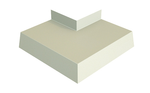 Угол отлива 100 внешний Grand Line с покрытием Полиэстер 0,45 мм RAL 1015