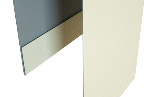 Планка П-образная Блок-Хаус new Grand Line с покрытием Satin 0,5 мм RAL 1015