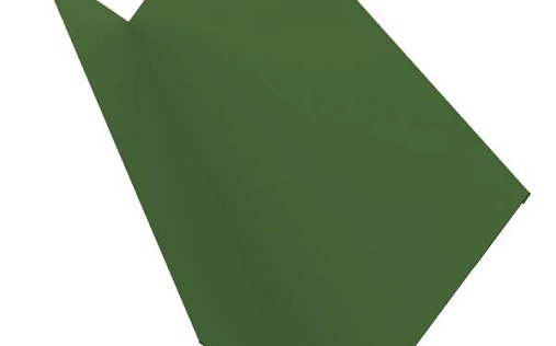 Планка примыкания 150x250 Grand Line с покрытием Полиэстер 0,45 мм RAL 6002