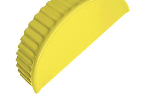 Малая торцевая заглушка Grand Line с покрытием Полиэстер 0,45 мм RAL 1018