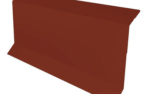 Планка примыкания в штробу Grand Line с покрытием Полиэстер 0,7 мм RAL 3011