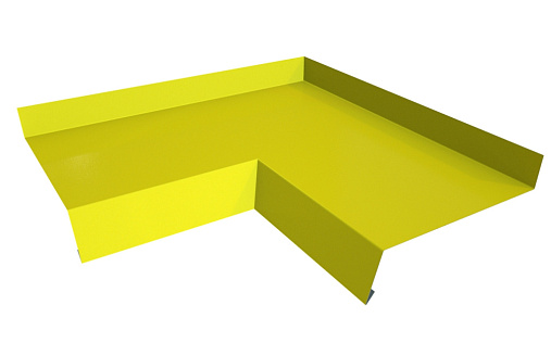 Угол отлива 150 внутренний Grand Line с покрытием Полиэстер 0,45 мм RAL 1018